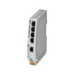 Phoenix Contact FL SWITCH 1000 Series DIN Rail Mount Ethernet Switch, 5 RJ45 Ports, 10/100Mbit/s Transmission, 24V dc