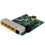 Brainboxes Ethernet Switch, 5 RJ45 Ports, 100Mbit/s Transmission, 57V dc