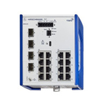 Hirschmann BOBCAT Series DIN Rail Mount Ethernet Switch, 20 RJ45 Ports, 1000 → 2500Mbit/s Transmission, 12 → 24V dc