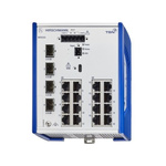 Hirschmann BOBCAT Series DIN Rail Mount Ethernet Switch, 20 RJ45 Ports, 1000 → 2500Mbit/s Transmission, 12 → 24V dc