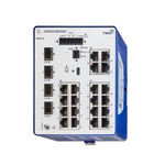 Hirschmann BOBCAT Series DIN Rail Mount Ethernet Switch, 24 RJ45 Ports, 1000 → 2500Mbit/s Transmission, 12 → 24V dc