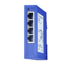 Hirschmann GECKO Series DIN Rail Mount Ethernet Switch, 4 RJ45 Ports, 100Mbit/s Transmission, 9.6 → 32V dc