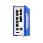 Hirschmann SPIDER Series DIN Rail Mount Unmanaged Ethernet Switch, 7 RJ45 Ports, 100Mbit/s Transmission, 9.6 → 32V dc