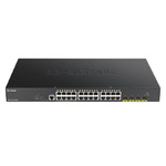 D-Link Managed, Smart 24 Port Gigabit Switch With PoE