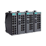 MOXA Unmanaged Ethernet Switch, 14 RJ45 Ports, 100Mbit/s Transmission, 9.6 → 60V dc