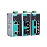 MOXA Unmanaged Ethernet Switch, 1 RJ45 Ports, 100Mbit/s Transmission, 9.6 → 60V dc
