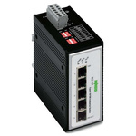 Wago Unmanaged 5 Port Industrial Ethernet Switch RJ-45
