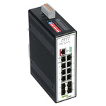 Wago Managed 8 Port Industrial Ethernet Switch RJ-45