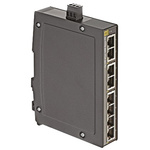 HARTING DIN Rail Mount Ethernet Switch, 8 RJ45 Ports, 10/100Mbit/s Transmission, 54V dc
