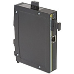 HARTING DIN Rail Mount Ethernet Switch, 1 RJ45 Ports, 10/100/1000Mbit/s Transmission, 48V dc