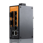Weidmuller IE-SW-BL08 Series DIN Rail Mount Unmanaged Ethernet Switch, 6 RJ45 Ports, 100Mbit/s Transmission, 12/24/48V