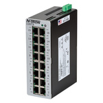 Red Lion 116TX Series DIN Rail Mount Ethernet Switch, 8 RJ45 Ports