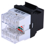 Molex Premise Networks Cat6 RJ45 8 Port Jack, UTP Shielding