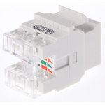 Molex Premise Networks Cat6 RJ45 8 Port Jack, UTP Shielding