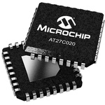 Microchip 2Mbit EPROM 32-Pin PLCC, AT27C020-55JU