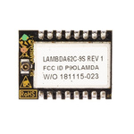 RF Solutions, LoRa Module Transceiver 915MHz, -148dBm Receiver Sensitivity