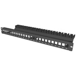 RS PRO 24 Port RJ45 Patch Panel 1U Black