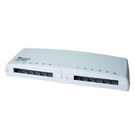 Telegartner Telegartner Data Series Cat5e, Cat6, Cat6a 12 Port RJ Patch Panel White