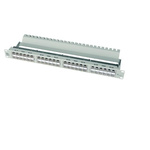 Telegartner Telegartner Data Series Cat6a 48 Port RJ11, RJ12, RJ45 RJ Patch Panel Shielded 1U Grey