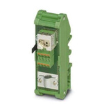 Phoenix Contact FL-PP-RJ45-SCC Series Cat5e 1 Port RJ45 Patch Panel 90mm Green