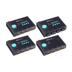 MOXA Device server, 4 Ethernet Port, 4 Serial Port, RS232, RS422, RS485 Interface, 921.6kbps Baud Rate