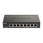 D-Link DGS-1100-08PV2, Managed, Smart 8 Port Gigabit Switch With PoE UK