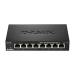D-Link Ethernet Switch, Unmanaged 8 Port Ethernet Switch EU