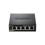 D-Link Unmanaged 5 Port Gigabit Switch EU