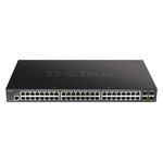 D-Link DGS-1250-52XMP, Managed, Smart 52 Port Smart Switch EU