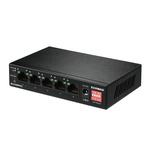 Edimax ES-5104PH V2, Unmanaged 5 Port Ethernet Switch With PoE