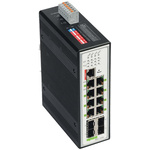 Wago Managed 8 Port Industrial Ethernet Switch RJ-45