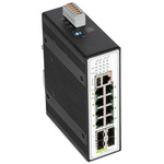 Wago Managed 8 Port Industrial Ethernet Switch RJ-45