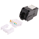 Roline Cat6a RJ45 16 Port Keystone Jack, UTP Shielding