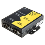 Brainboxes Serial Device Server, 1 Ethernet Port, 2 Serial Port, RS422, RS485 Interface, 1Mbit/s Baud Rate