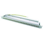 Telegartner Cat6a 24 Port RJ45 RJ Connector STP 1U Grey