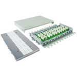 Telegartner Cat7a 6 Port Connector Module, STP, UTP Shielding