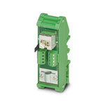 Phoenix Contact FL Series Cat5e RJ45 Patch Panel Green