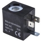 RS PRO 24V ac 5VA Replacement Solenoid Coil, Compatible With 01V Series Valve