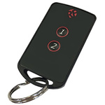 RF SolutionsFOBBER-8T2 2 Button Remote Control Fob, 869.5MHz