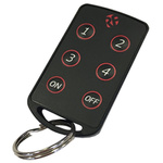 RF SolutionsFOBBER-8T6 6 Button Remote Control Fob, 869.5MHz