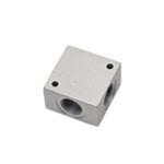 Legris3312 1 Outlet Pneumatic Manifold Threaded Fitting, G 1/4 G 1/4