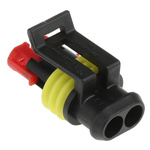 TE Connectivity, AMP Superseal 1.5 Female 2 Way