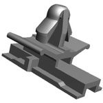 TE Connectivity Body Clip for use with AMP 040 Series