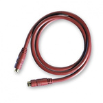 110-180-929 20m 4-Pin Male Mini-DIN to 4-Pin Male Mini-DIN Red SVHS Audio Video Cable Assembly