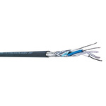 Belden Black Multipair Installation Cable SF/UTP 0.36 mm² CSA 5.97mm OD 22 AWG 300 V 76m