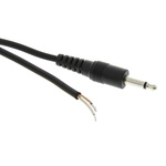 Switchcraft 3.5 mm Mono Male Jack to Stripped & Tinned Audio Cable Assembly