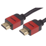 RS PRO HDMI to HDMI Cable, Male to Male- 7.5m