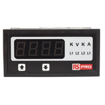 RS PRO Digital Ammeter AC, 43.5mm x 92mm, ±0.5% + 1 Digit