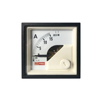 RS PRO Analogue Panel Ammeter 30 (Input)A AC, 45mm x 45mm, 1 % Moving Iron