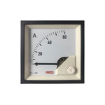 RS PRO Analogue Panel Ammeter 3 (Input)A AC, 68mm x 68mm, 1 % Moving Iron